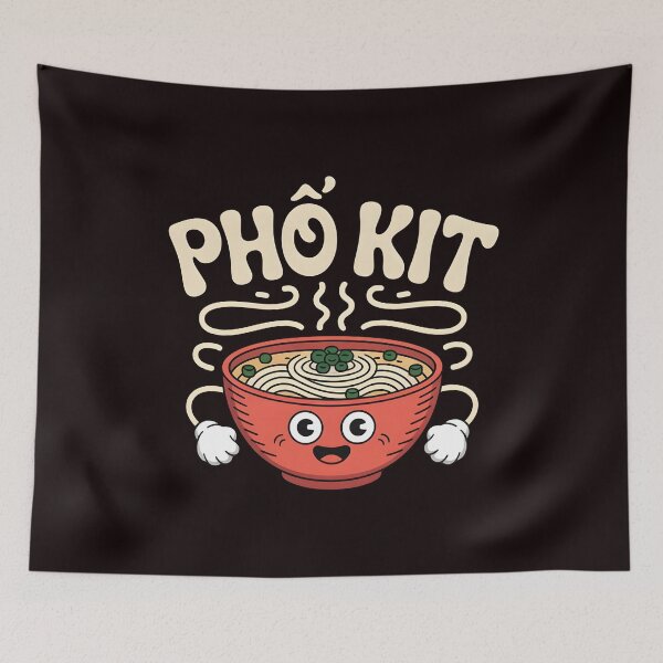 Item preview, Pho Kit Asian Humor shirt designed and sold by Redgiant87x.