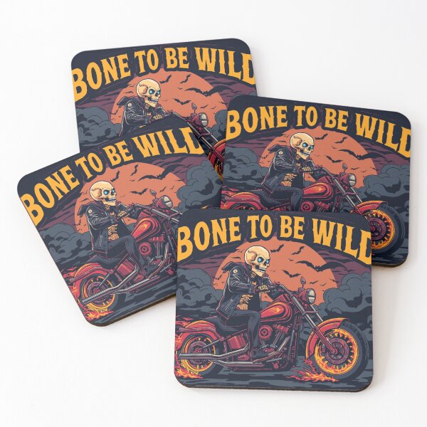 Item preview, Bone to Be Wild T-shirt designed and sold by Stylence.