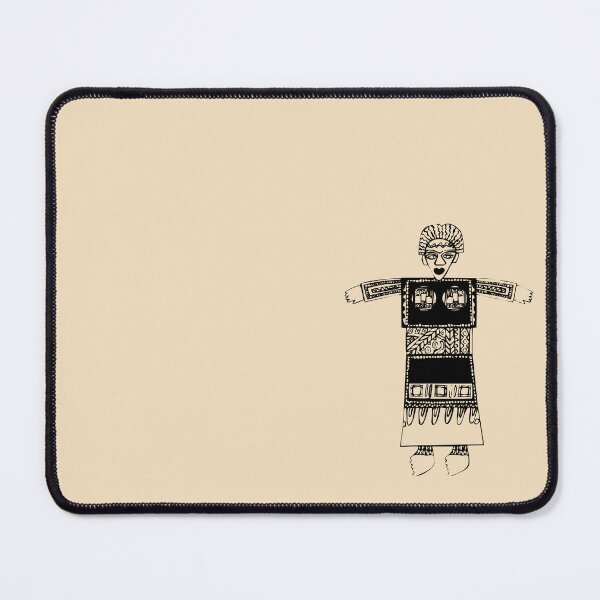 Item preview, African Elder Woman – Tribal Silhouette Art designed and sold by lalatrash.