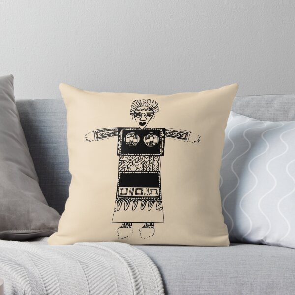 Item preview, African Elder Woman – Tribal Silhouette Art designed and sold by lalatrash.