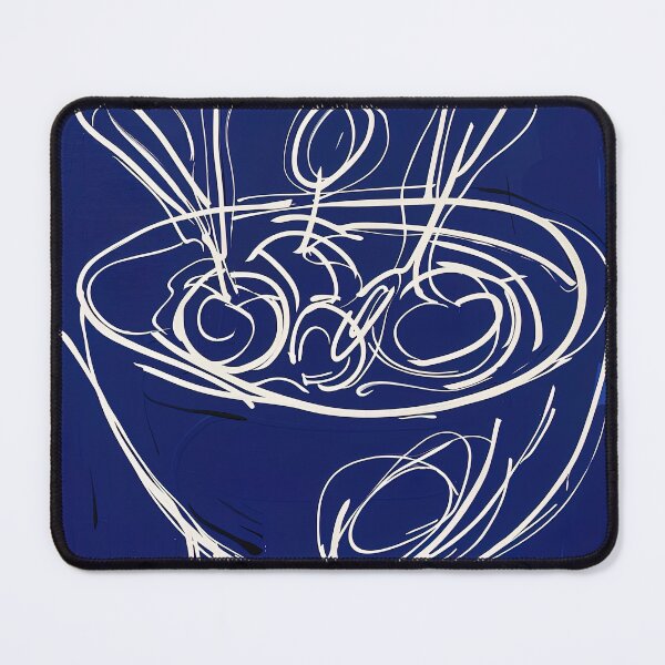 Item preview, Borscht - Blue Abstract Art designed and sold by shadow-bloom.
