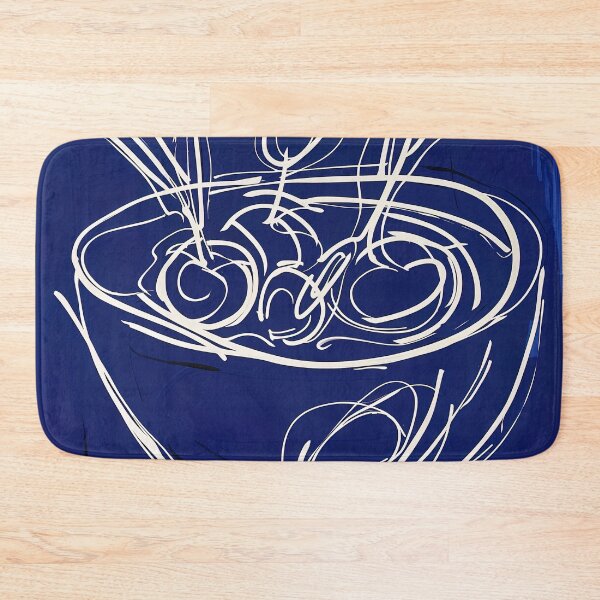 Item preview, Borscht - Blue Abstract Art designed and sold by shadow-bloom.