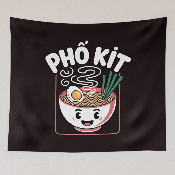 Item preview, Pho Kit Asian Humor shirt designed and sold by Redgiant87x.