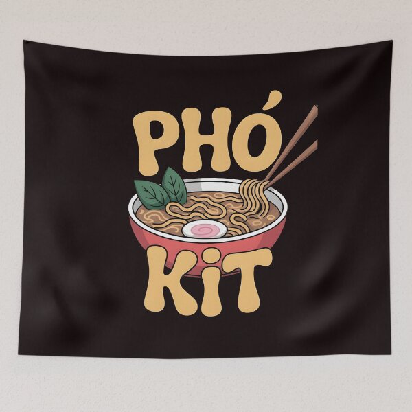 Item preview, Pho Kit Asian Humor shirt designed and sold by Redgiant87x.
