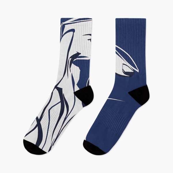 Item preview, Borzoi - Blue Abstract Art designed and sold by shadow-bloom.