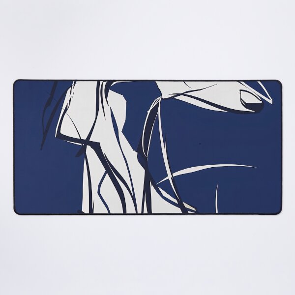 Item preview, Borzoi - Blue Abstract Art designed and sold by shadow-bloom.