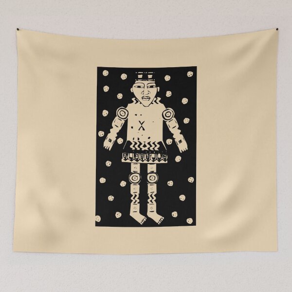 Item preview, African Man Silhouette – Tribal Heritage Art designed and sold by lalatrash.