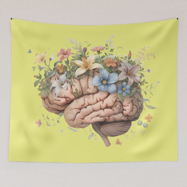 Item preview, A Brain Bouquet of Flowers designed and sold by MentalDripCave.
