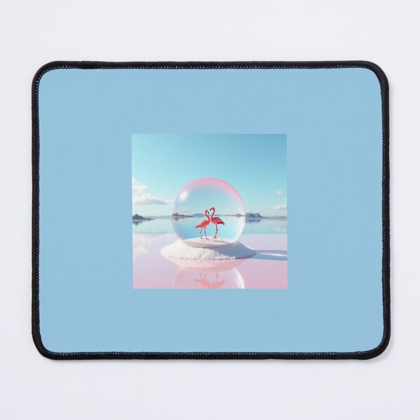 Item preview, Bonaire flamingo globe designed and sold by seahorse crossing.