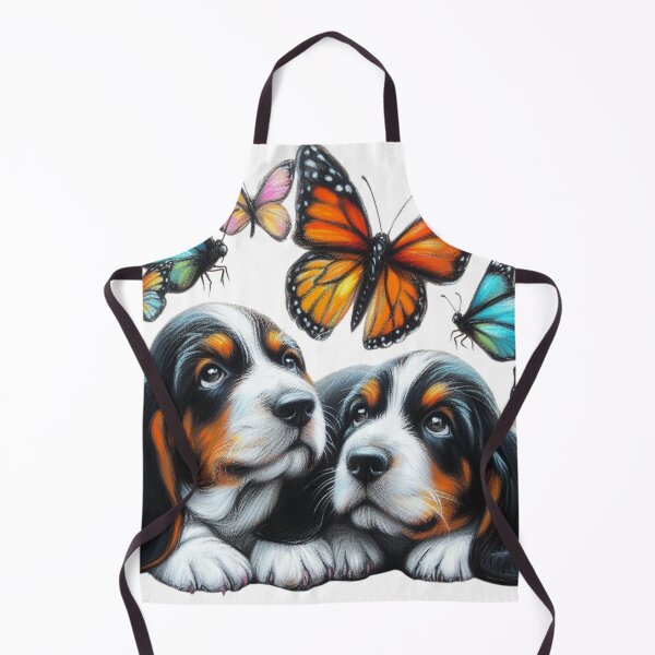 Item preview, Bassetts and Butterflies in Wonderment designed and sold by Sunflwrconcepts and Designs.