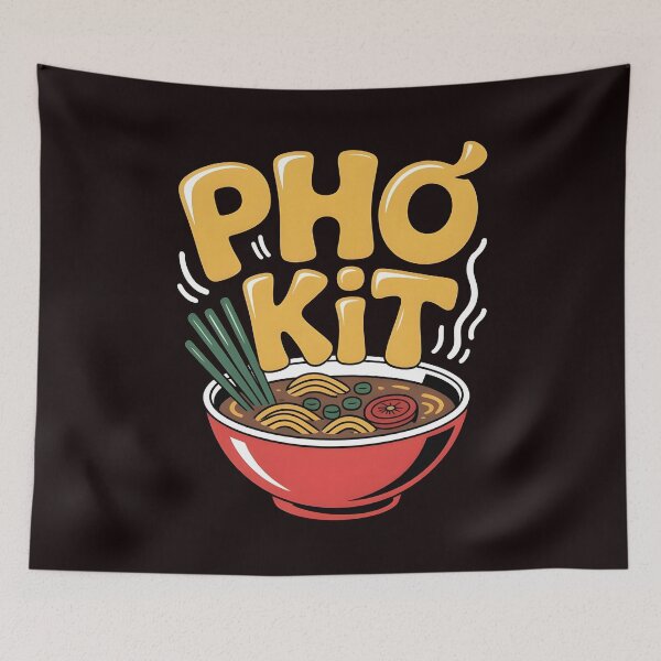 Item preview, Pho Kit Asian Humor shirt designed and sold by Redgiant87x.