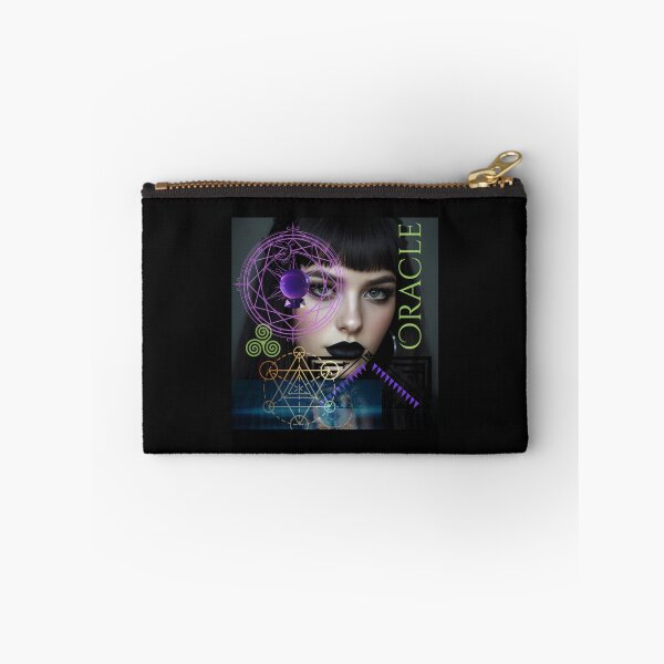 Item preview, Mysterious Oracle Goth Girl Colorful Digital Design designed and sold by EarthArtDesigns.