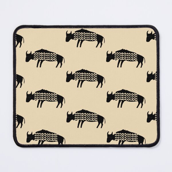 Item preview, African Bull Silhouette – Tribal Symbol of Strength designed and sold by lalatrash.