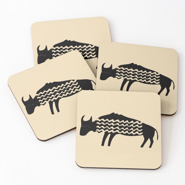 Item preview, African Bull Silhouette – Tribal Symbol of Strength designed and sold by lalatrash.
