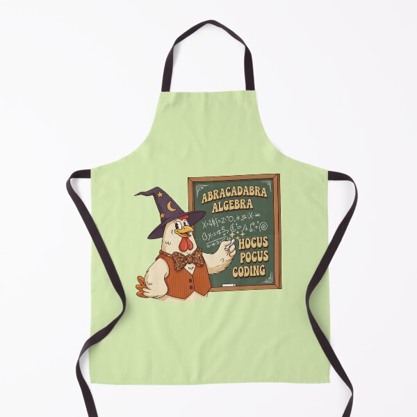 Item preview, Abracadabra Algebra – Retro 70s Rooster Professor with Magic Blackboard designed and sold by Dino-Lune.
