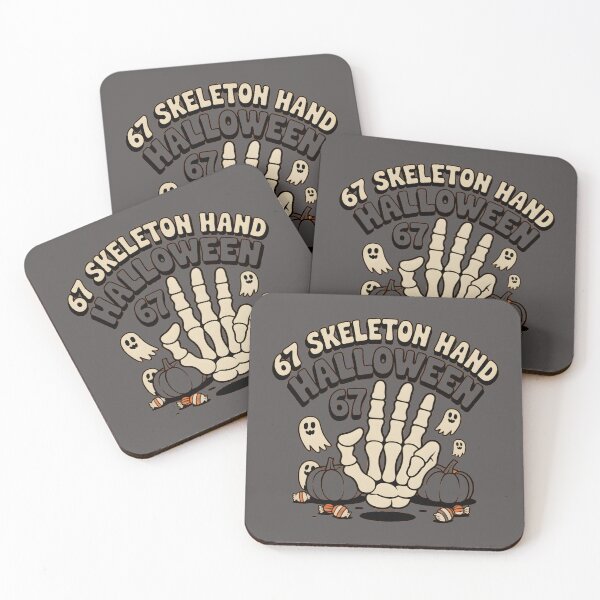 Item preview, 67 Skeleton Hand Halloween designed and sold by Avenius Graphics.