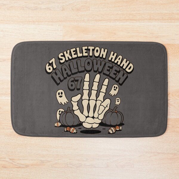 Item preview, 67 Skeleton Hand Halloween designed and sold by Avenius Graphics.