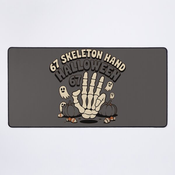 Item preview, 67 Skeleton Hand Halloween designed and sold by Avenius Graphics.