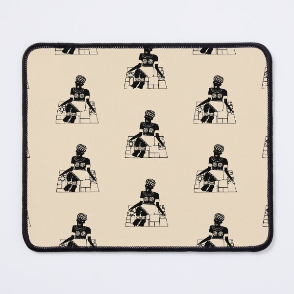 Item preview, Seated African Woman – Graceful Tribal Silhouette designed and sold by lalatrash.