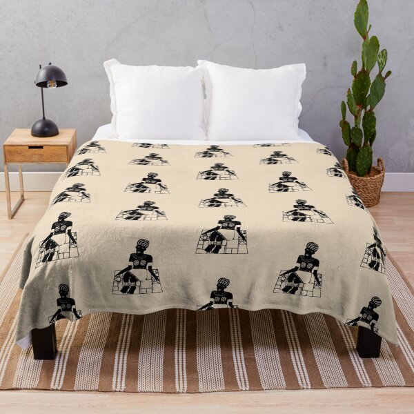 Item preview, Seated African Woman – Graceful Tribal Silhouette designed and sold by lalatrash.