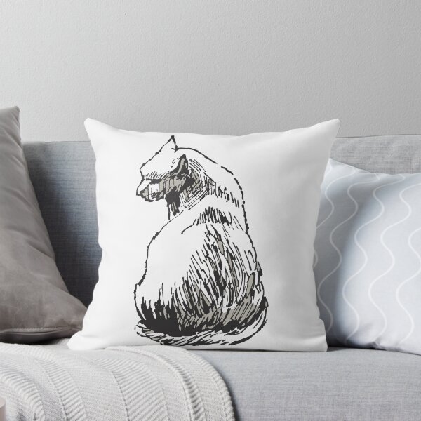 Item preview, Fat White Cat designed and sold by SelenamisRex.