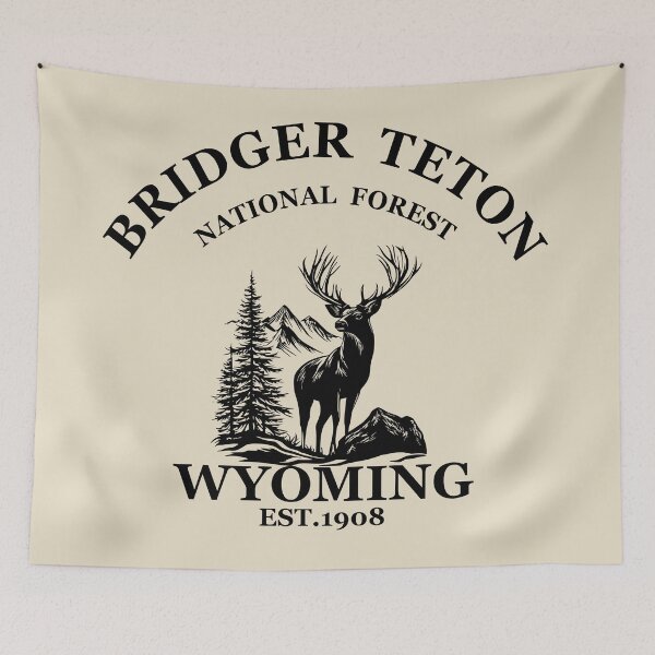 Item preview, Bridger-Teton National Forest Wyoming designed and sold by Alexaltay.