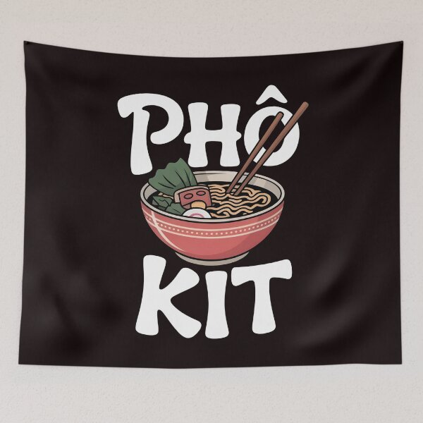 Item preview, Pho Kit Asian Humor shirt designed and sold by Redgiant87x.