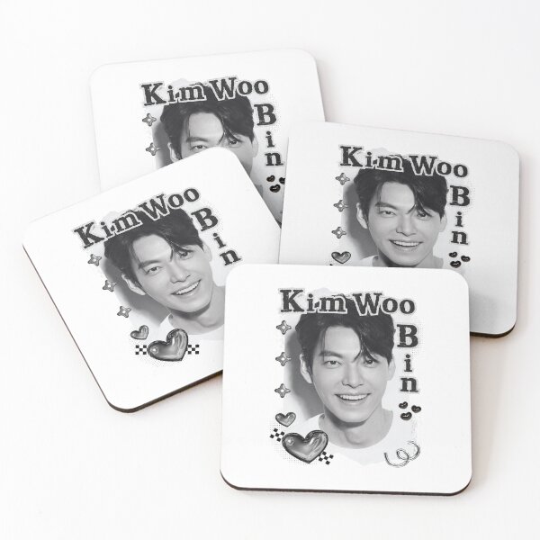 Item preview, Kim Woo-bin (김우빈) Korean Actor Kdrama Black and White Collage Digital Art Portrait designed and sold by AJUNICE STUDIO.