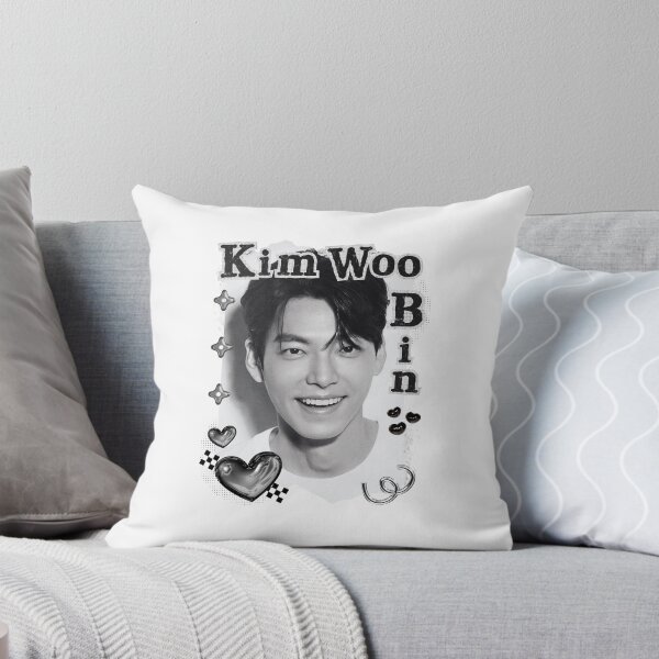 Item preview, Kim Woo-bin (김우빈) Korean Actor Kdrama Black and White Collage Digital Art Portrait designed and sold by AJUNICE STUDIO.
