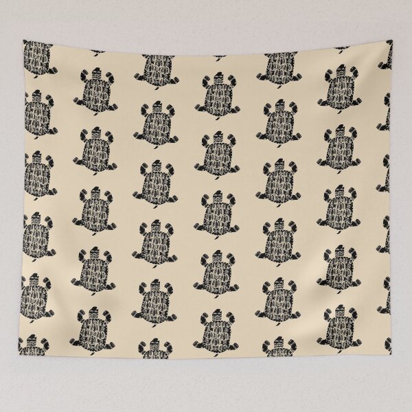 Item preview, African Tribal Turtle – Symbol of Wisdom and Longevity designed and sold by lalatrash.