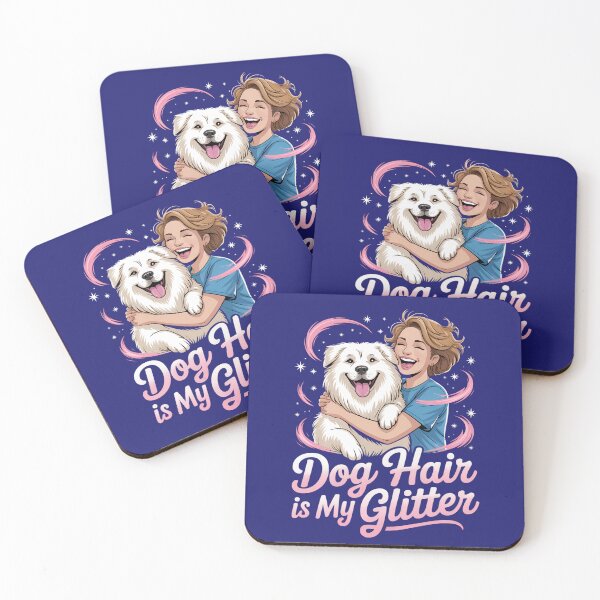 Item preview, Dog Hair Is My Glitter Funny Fluffy Dog Gift designed and sold by BlizzStyle.