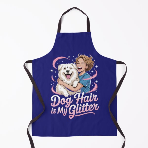 Item preview, Dog Hair Is My Glitter Funny Fluffy Dog Gift designed and sold by BlizzStyle.