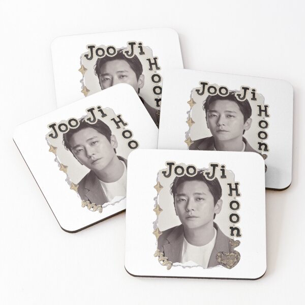 Item preview, Joo Ji-hoon Korean Actor K-Drama Scrapbook Collage Cozy Y2K Vintage Design designed and sold by HELL0WBELLO.