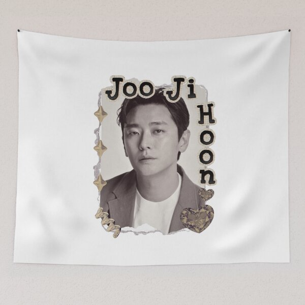 Item preview, Joo Ji-hoon Korean Actor K-Drama Scrapbook Collage Cozy Y2K Vintage Design designed and sold by HELL0WBELLO.