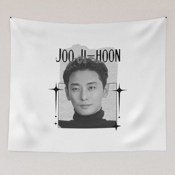 Item preview, Joo Ji-hoon Korean Actor K-Drama Scrapbook Collage Cozy Y2K Vintage Design designed and sold by HELL0WBELLO.