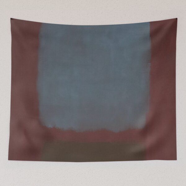 Item preview, No. 37no. 19 (slate Blue And Brown On Plum) - 1958 By Mark Rothko designed and sold by Postarpindesign.