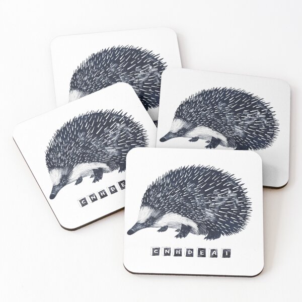 Item preview, Echidna and Scrabble tiles designed and sold by OpenHatch.