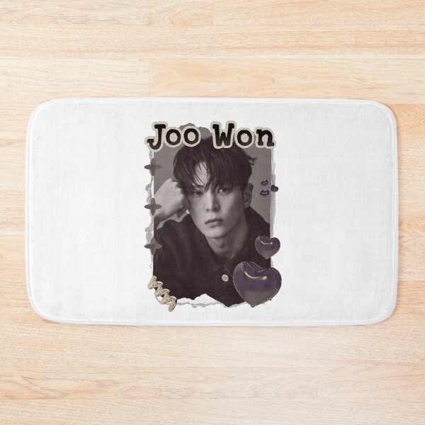 Item preview, Joo Won Korean Actor K-Drama Scrapbook Collage Cozy Y2K Vintage Design designed and sold by HELL0WBELLO.