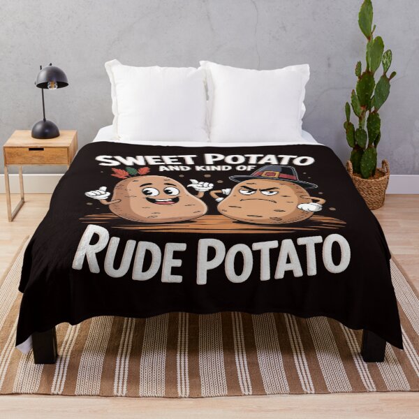 Item preview, Sweet Potato And Kind Of Rude Potato designed and sold by Redgiant87x.
