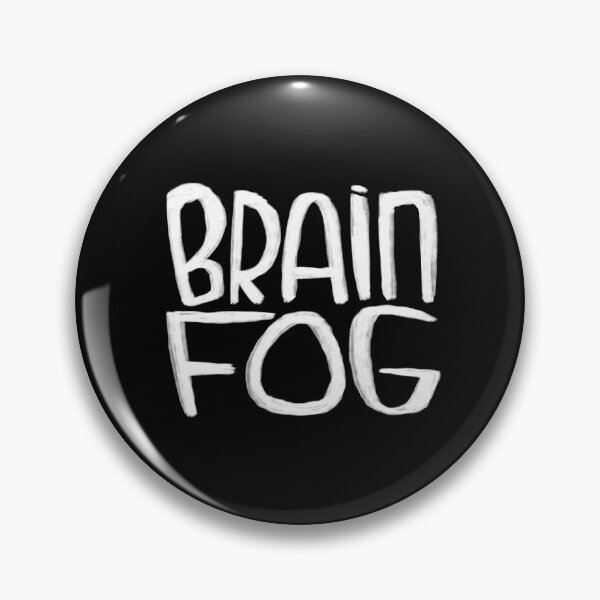 Item preview, Brain fog designed and sold by badlydrawnbabe.