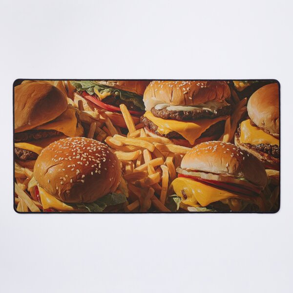 Item preview, Cheeseburger Feast Still Life designed and sold by Shannon Hilson.