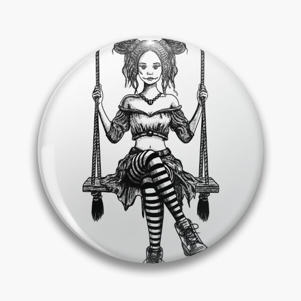 Item preview, girl on swing designed and sold by MickeyEdwards.