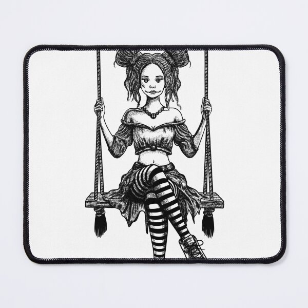 Item preview, girl on swing designed and sold by MickeyEdwards.