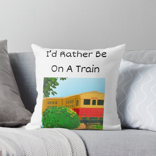 Item preview, I'd Rather Be On A Train designed and sold by Foxy Candy.