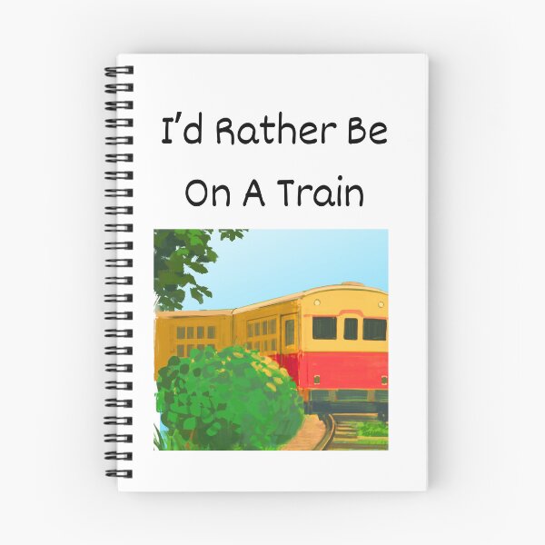 Item preview, I'd Rather Be On A Train designed and sold by Foxy Candy.