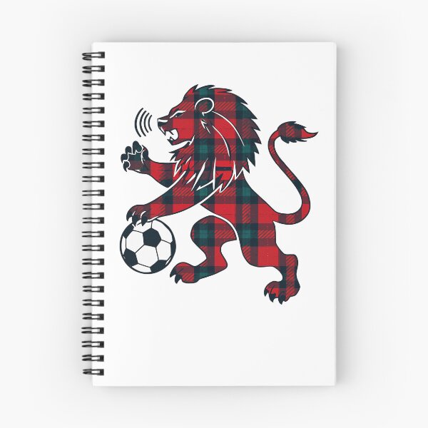Item preview, Scotland Football Lion - Tartan Lion Rampant Soccer designed and sold by Loom on the Loch.