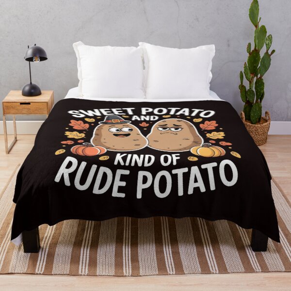 Item preview, Sweet Potato And Kind Of Rude Potato designed and sold by Redgiant87x.