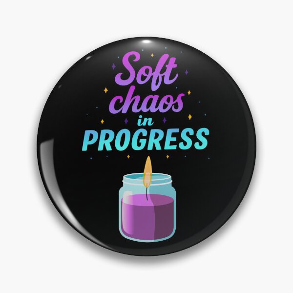 Item preview, Soft Chaos in Progress Witchcraft Candle designed and sold by Lia Vina.