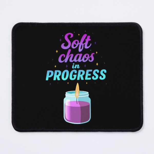 Item preview, Soft Chaos in Progress Witchcraft Candle designed and sold by Lia Vina.