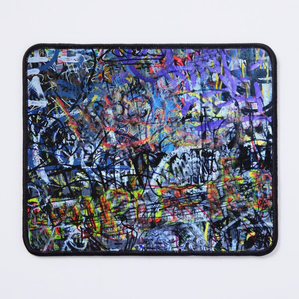 Item preview, Urban Industrial Graffiti-Inspired Abstract Aesthetic Art designed and sold by DEC02.